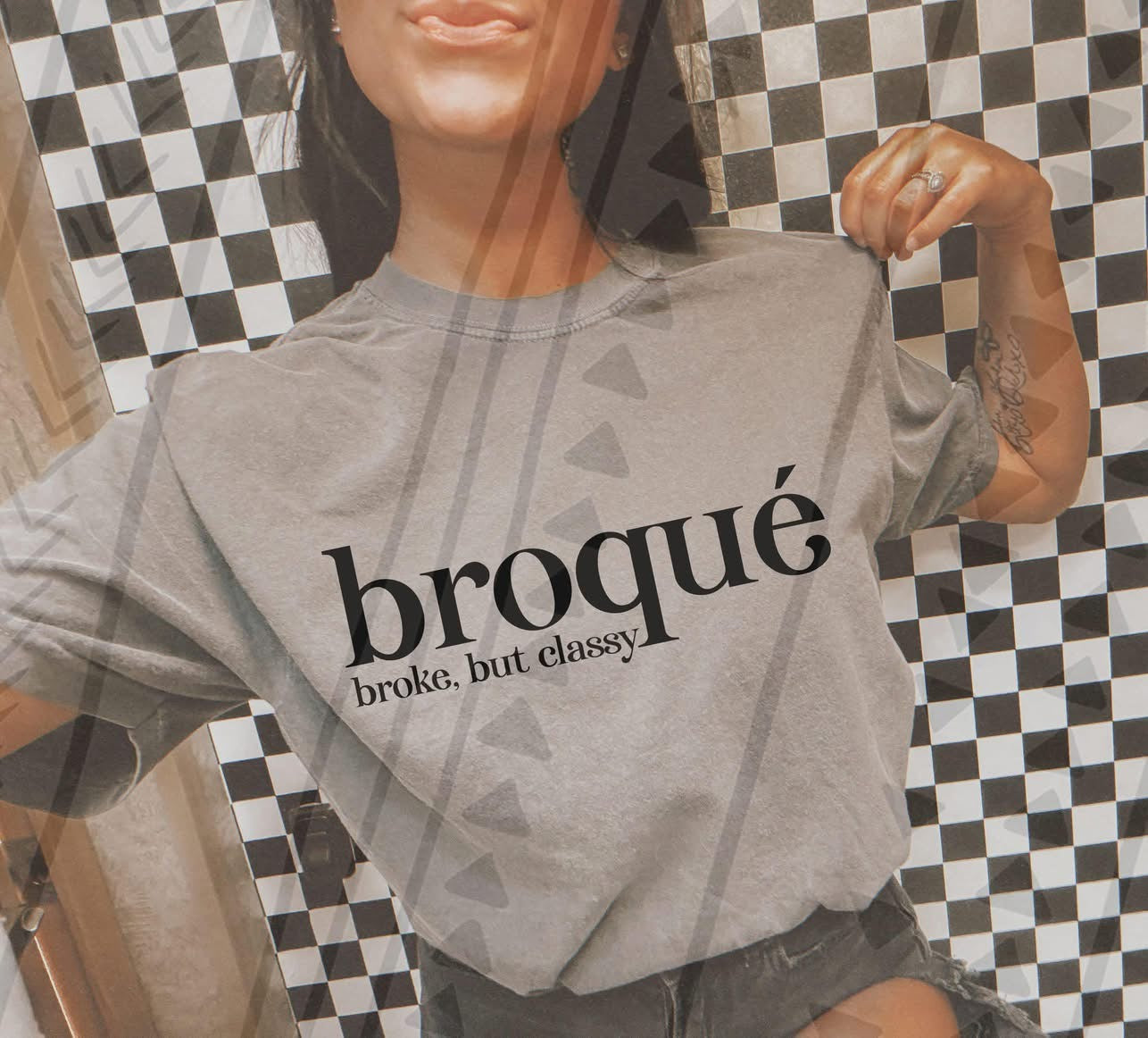 Broque tee/sweatshirt