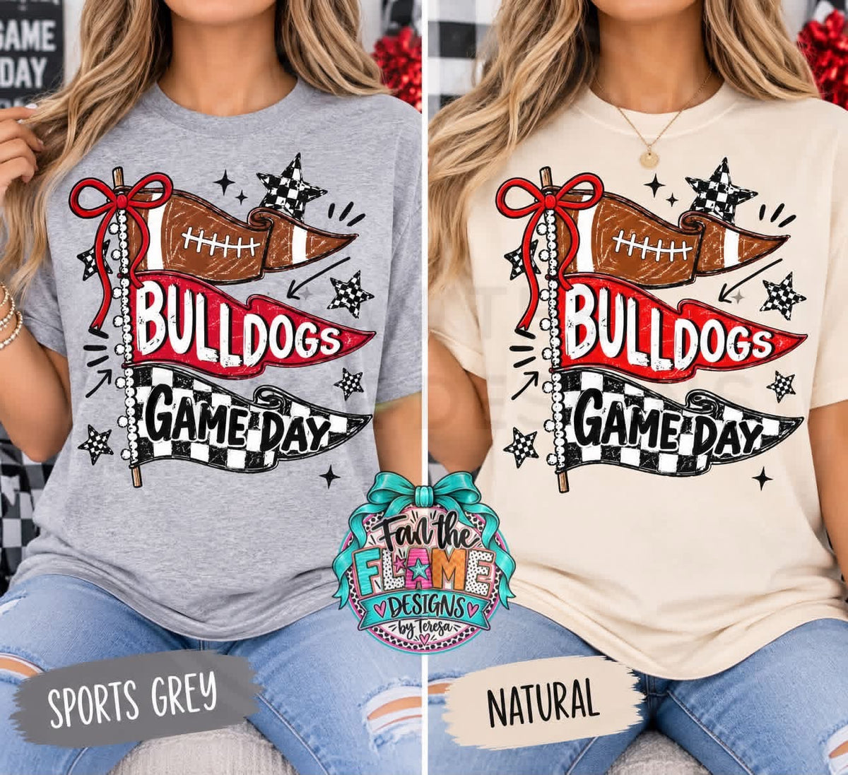 Bulldogs Game Day Flags