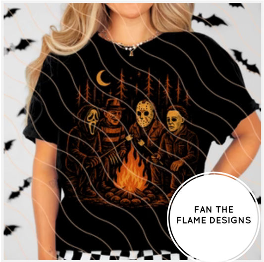 Horror Campfire Tee/Sweatshirt