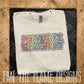 Colorful dotted team tee/sweatshirt