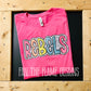 Colorful dotted team tee/sweatshirt