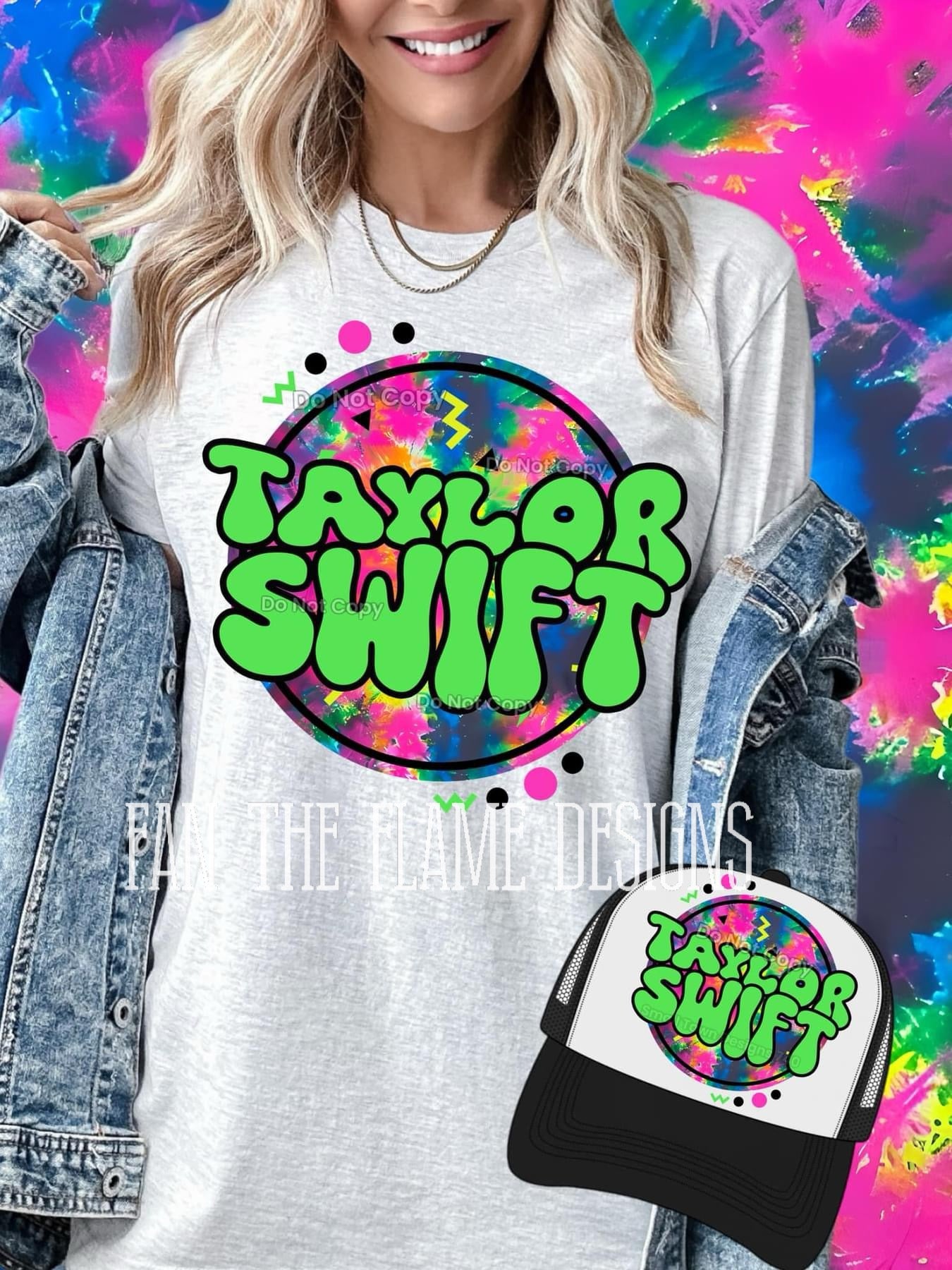 Bright Taylor Swift tee