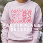 Preppy Pink Rebels Tee/Sweatshirt