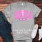 Checkered Pink Rebels Tee/Sweatshirt