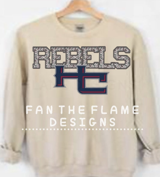 Camo HC Rebels Tee/Sweatshirt