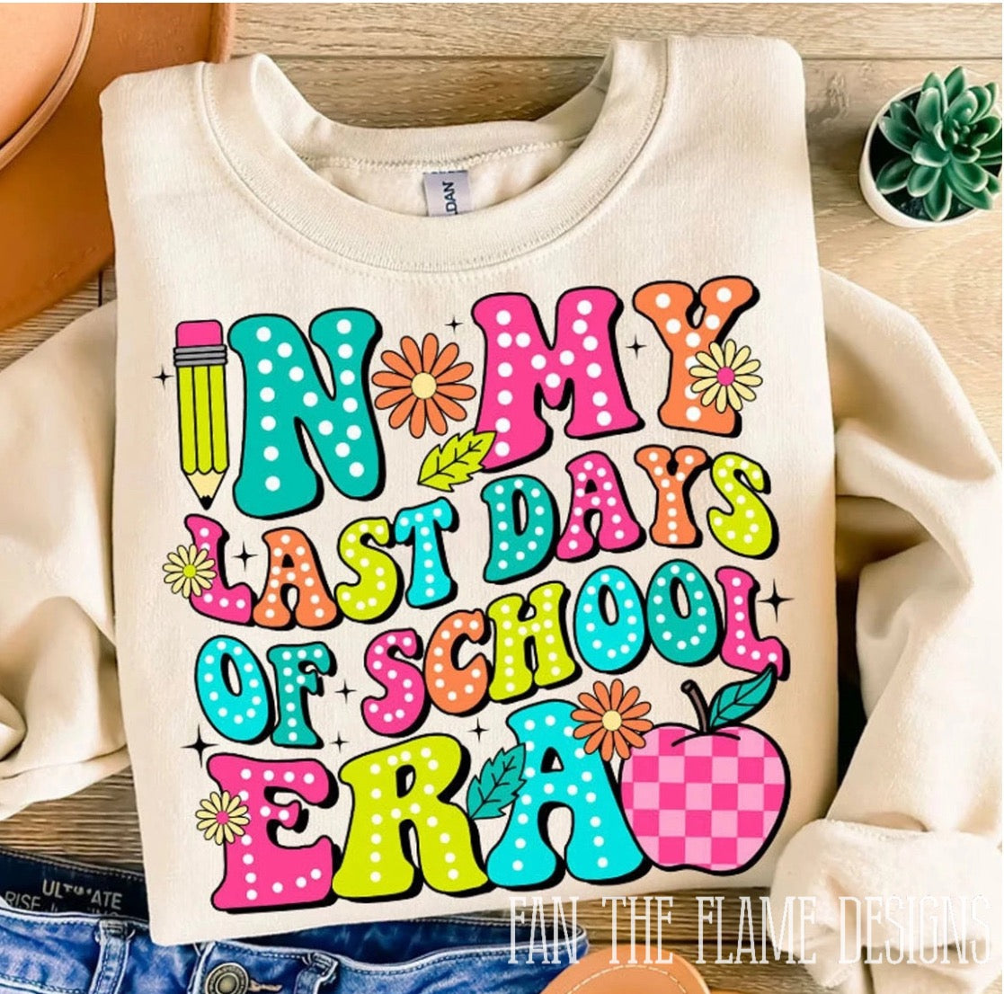 Last Days of School Era tee