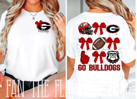 Bulldogs Collage tee/sweatshirt