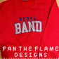 Mascot Rebel Band Tee/Sweatshirt