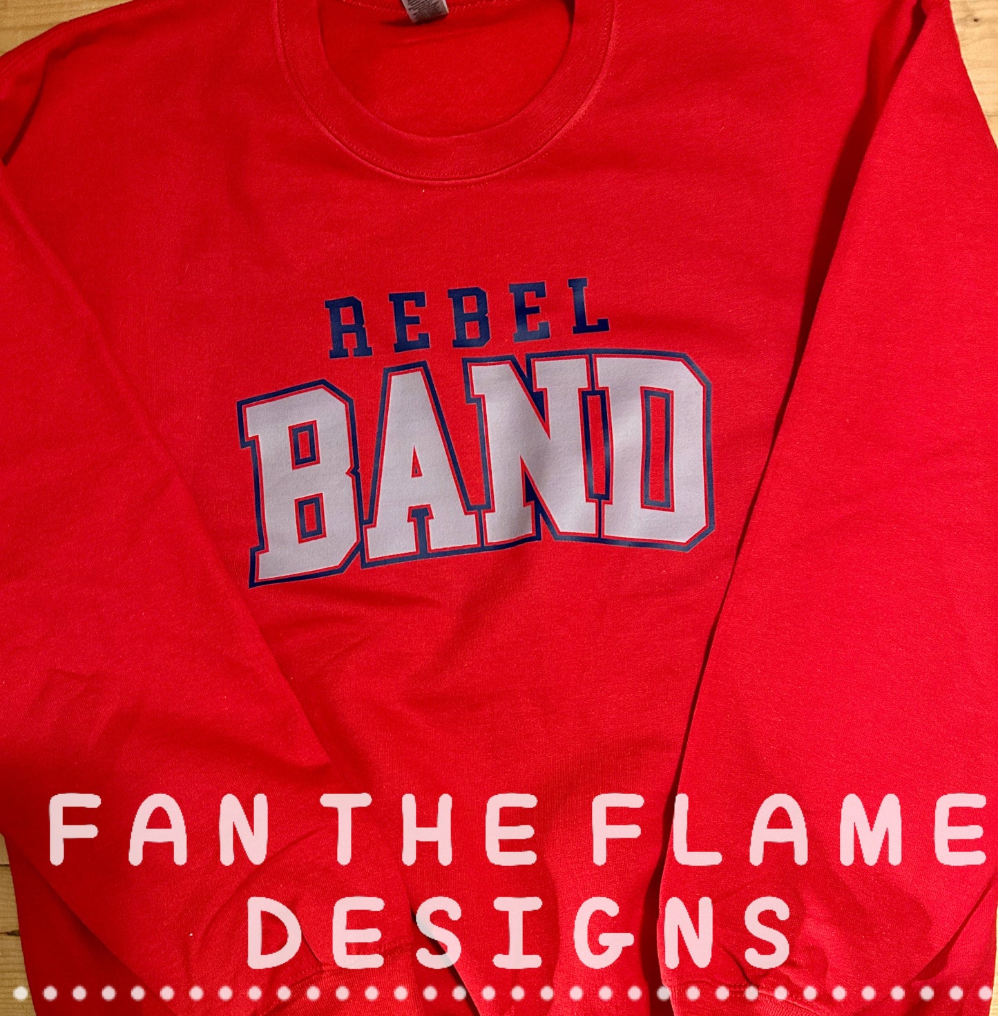 Mascot Rebel Band Tee/Sweatshirt