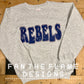 Retro Rebel tee/sweatshirt