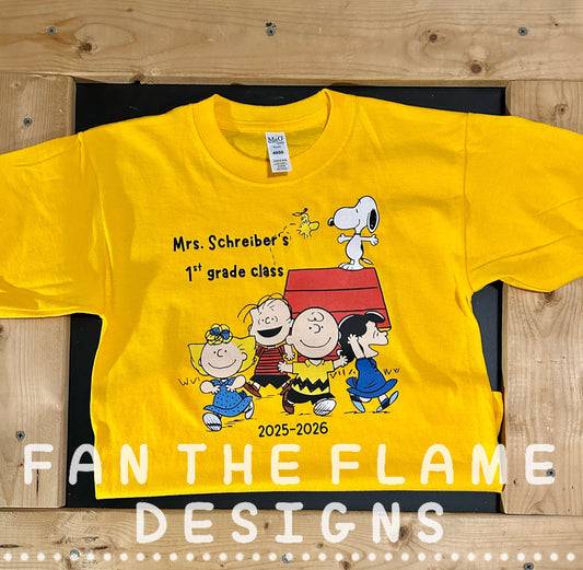 Mrs Schreiber’s class tee