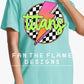 Team Checkered Circle Tee/Sweatshirt