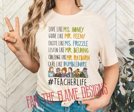 Teacher Life tee/sweatshirt