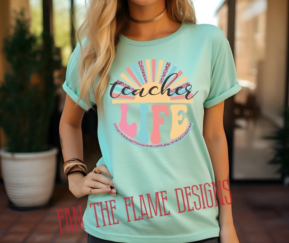 Sunshine Teacher Life tee