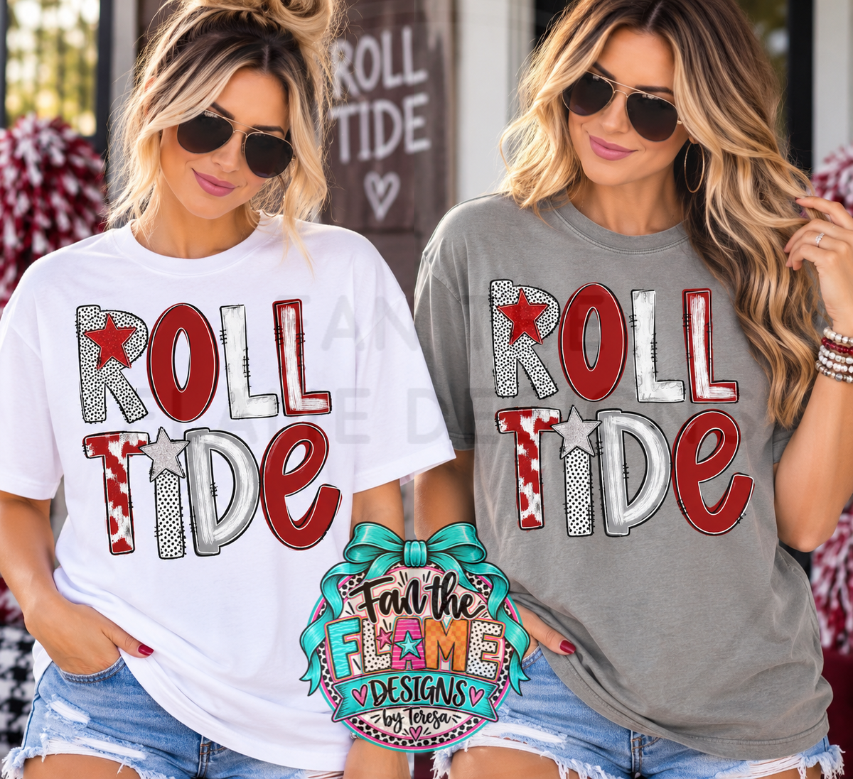 Roll Tide Doodles