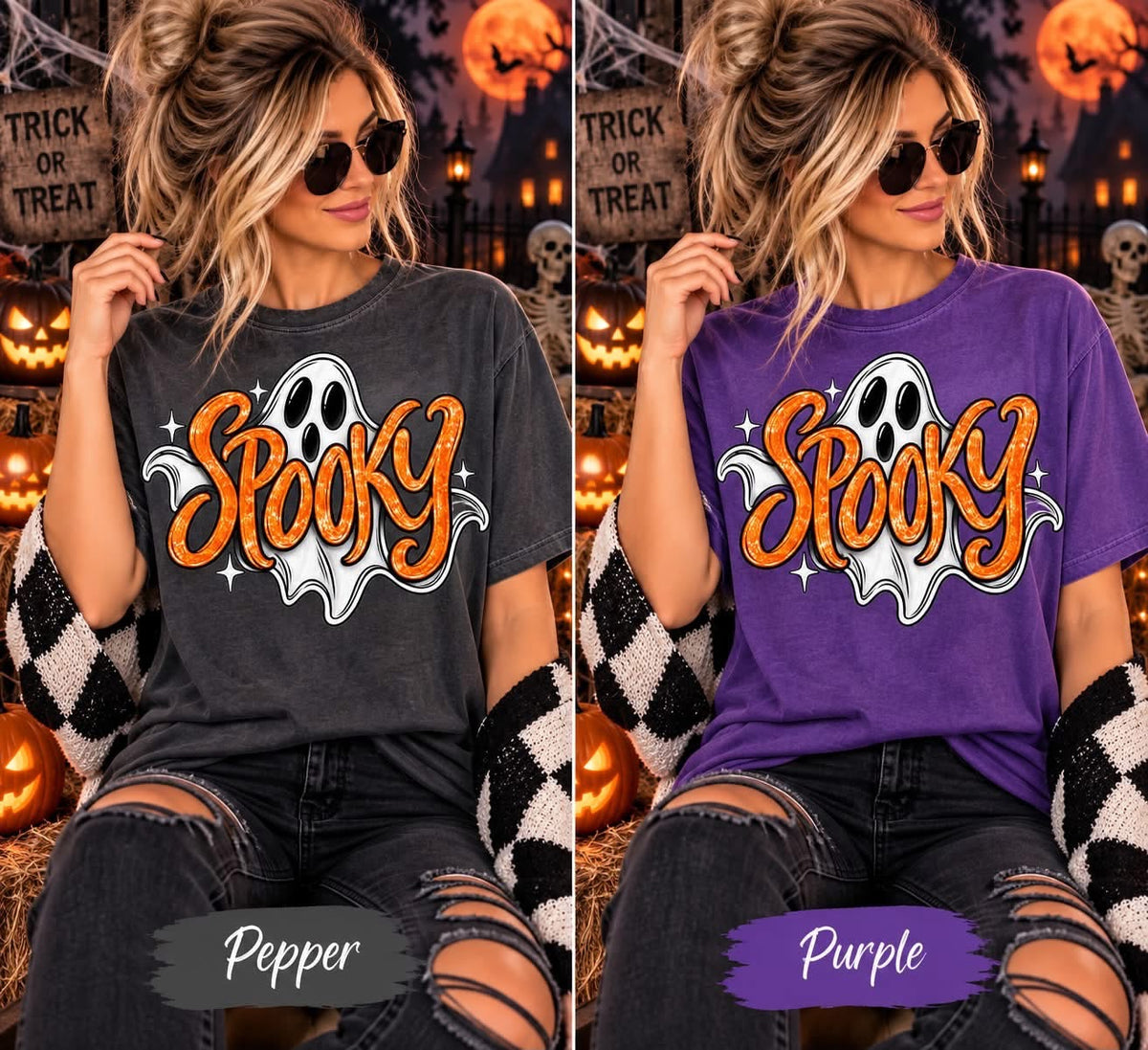 Spooky with ghosts