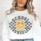 Checkered School Counselor Tee/Sweatshirt