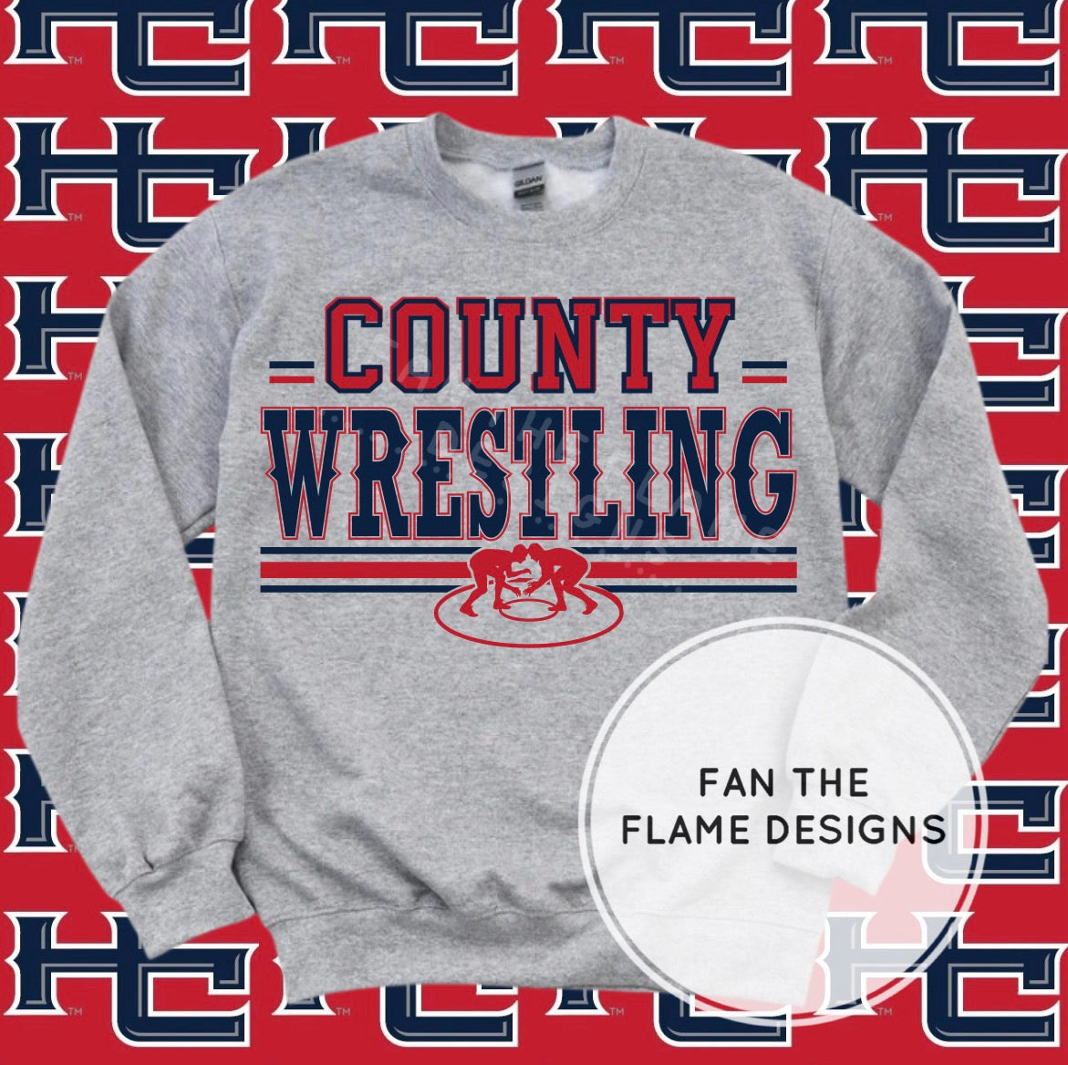 County Wrestling Short/Long/Sweatshirt