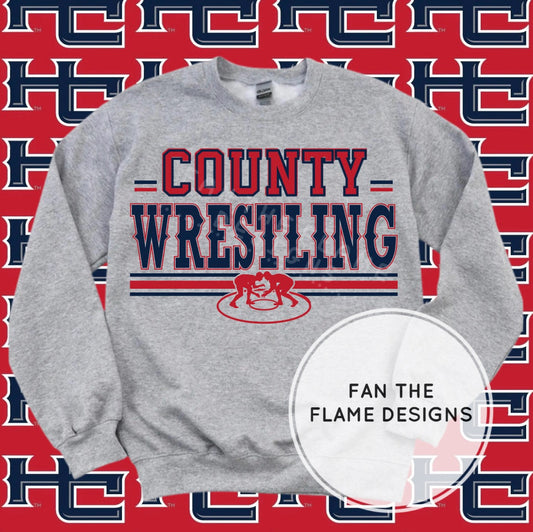 County Wrestling Short/Long/Sweatshirt