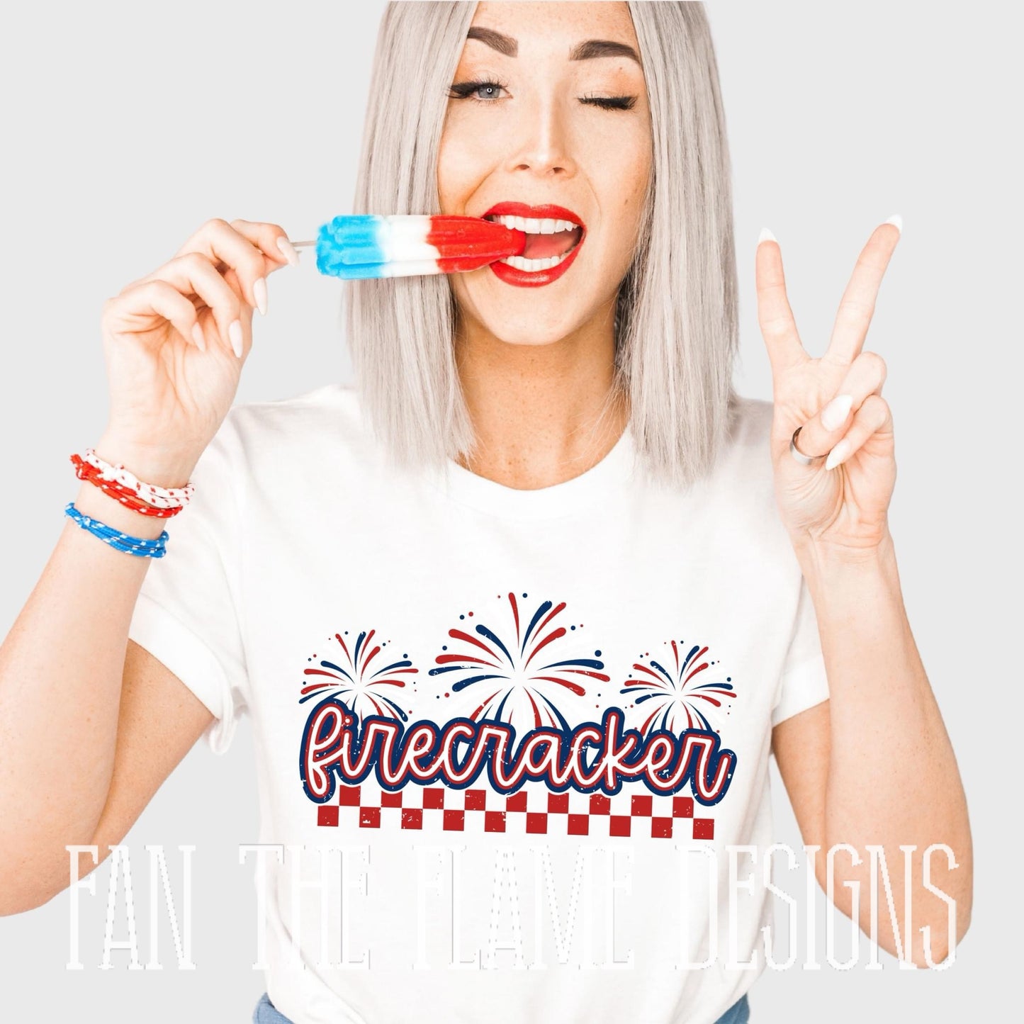 Firecracker tee/sweatshirt