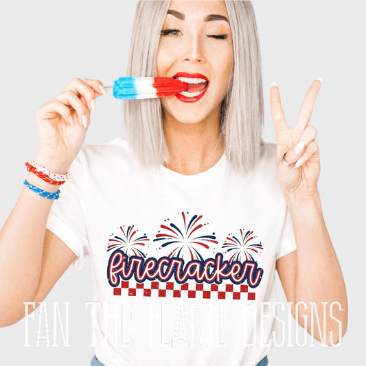 Firecracker tee/sweatshirt