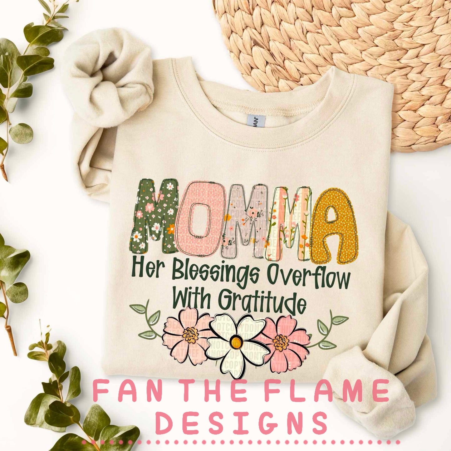 Her Blessings Overflow With Gratitude tee/sweatshirt