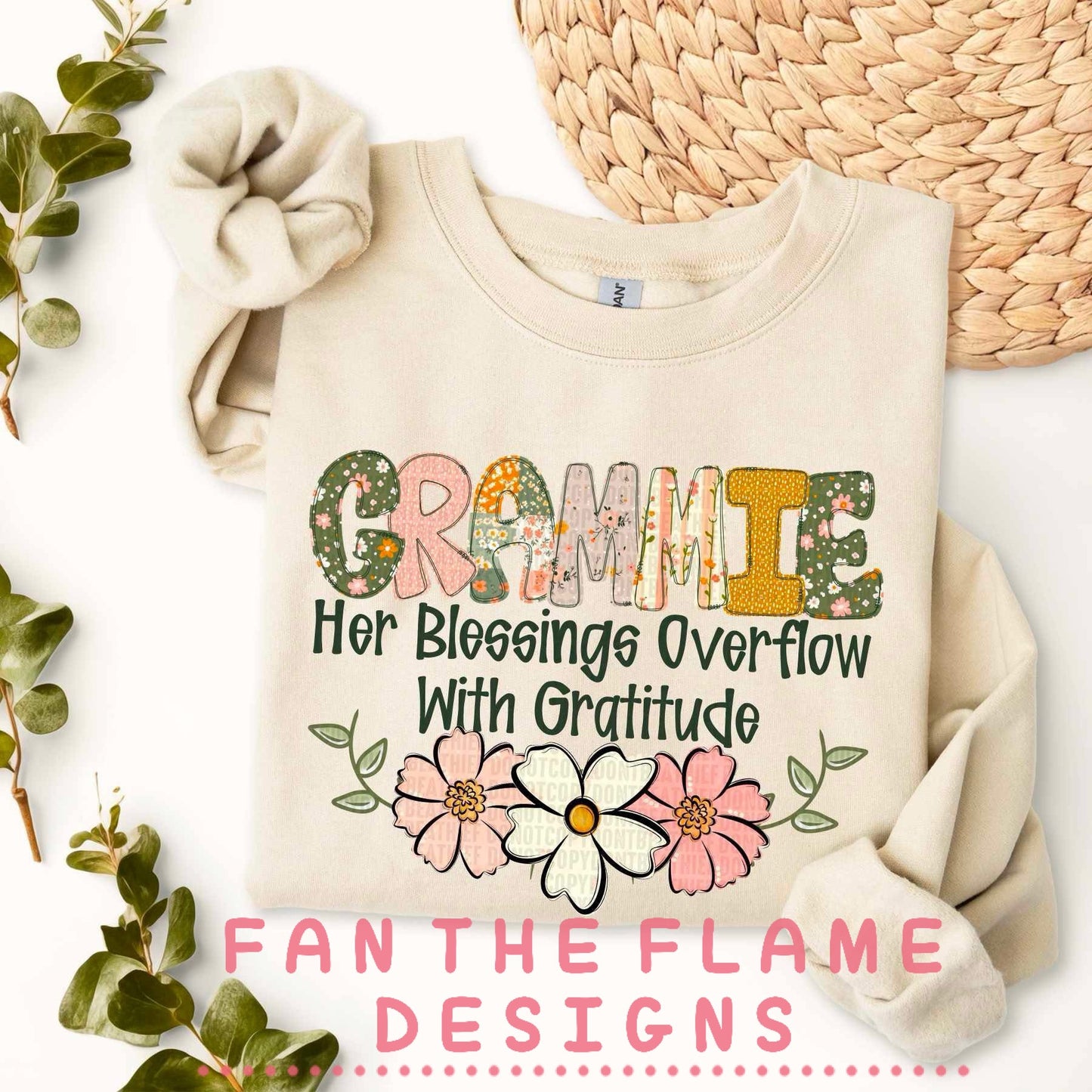 Her Blessings Overflow With Gratitude tee/sweatshirt