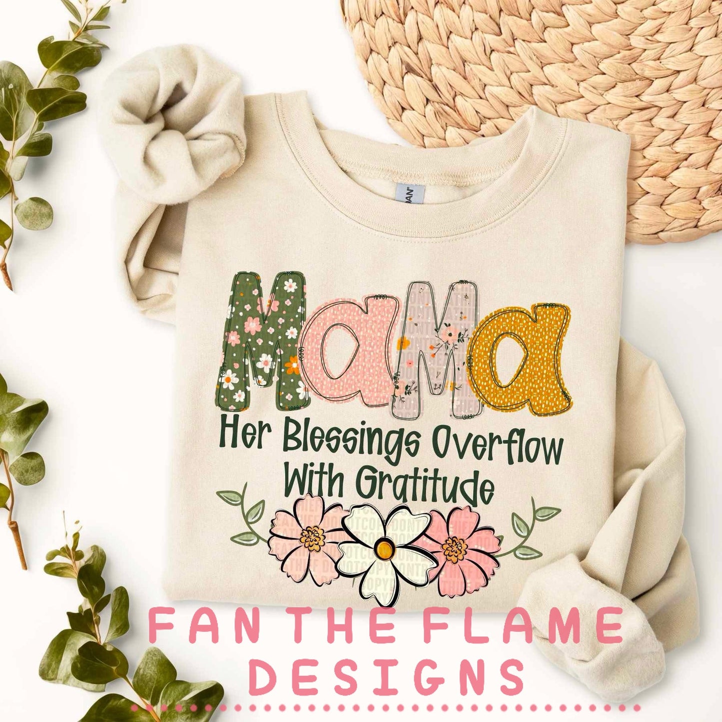 Her Blessings Overflow With Gratitude tee/sweatshirt