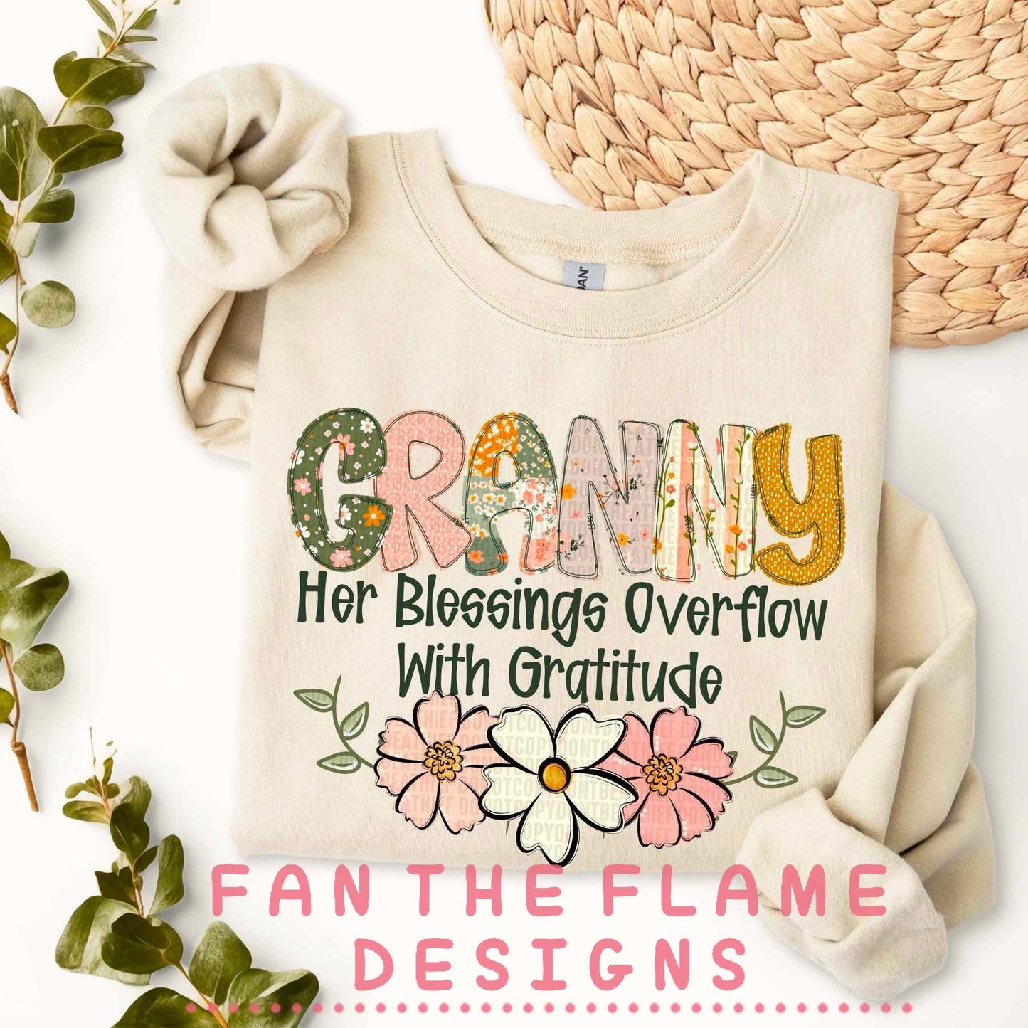 Her Blessings Overflow With Gratitude tee/sweatshirt