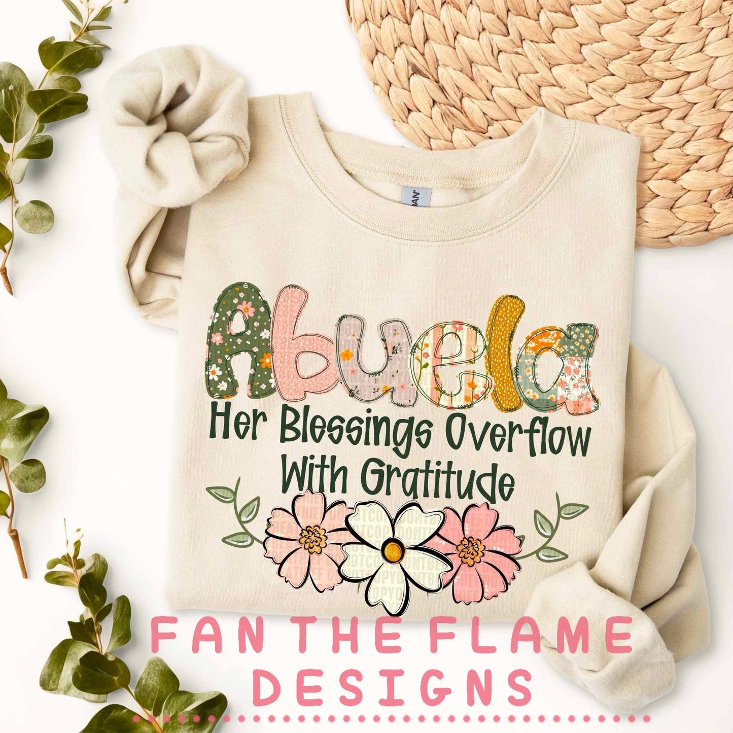 Her Blessings Overflow With Gratitude tee/sweatshirt