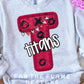 T titans valentine tee/sweatshirt