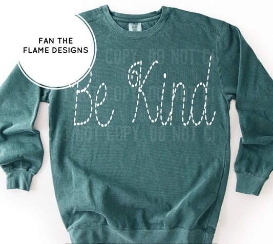 Be Kind Stitching Short/Long/Sweatshirt