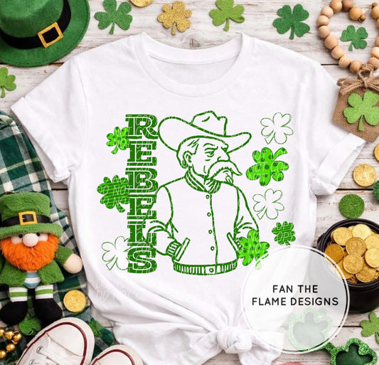 Rebels Letterman Jacket St. Patrick’s Day Short/Long/Sweatshirt