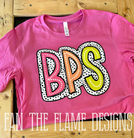 BPS Colorful Dots tee/sweatshirt