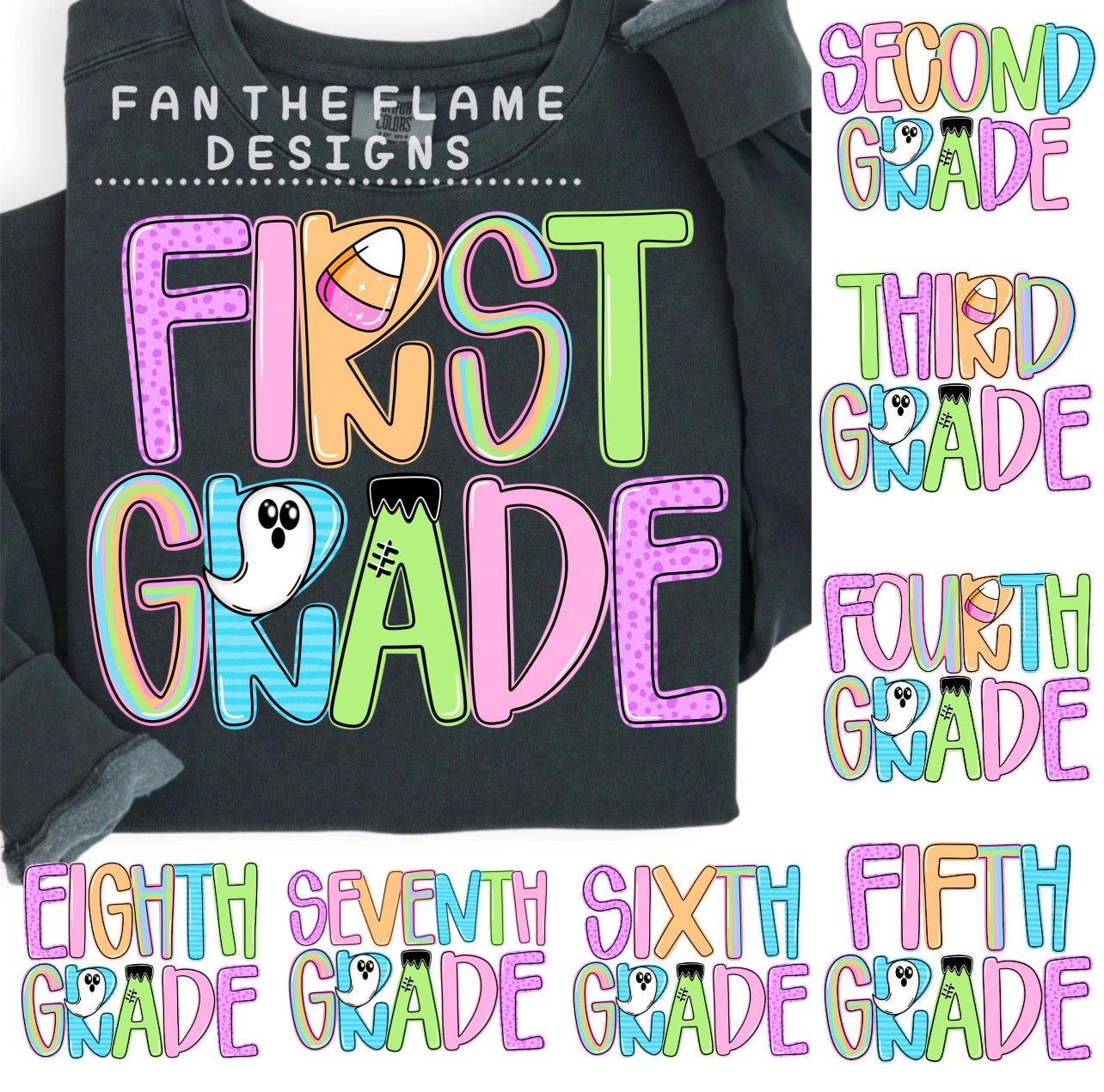 Spooky Grade Level Tee/Sweatshirt