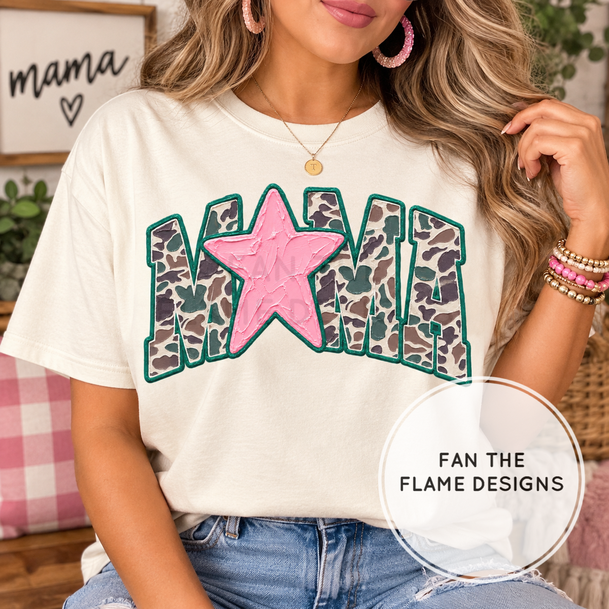 Pink Camo Mama