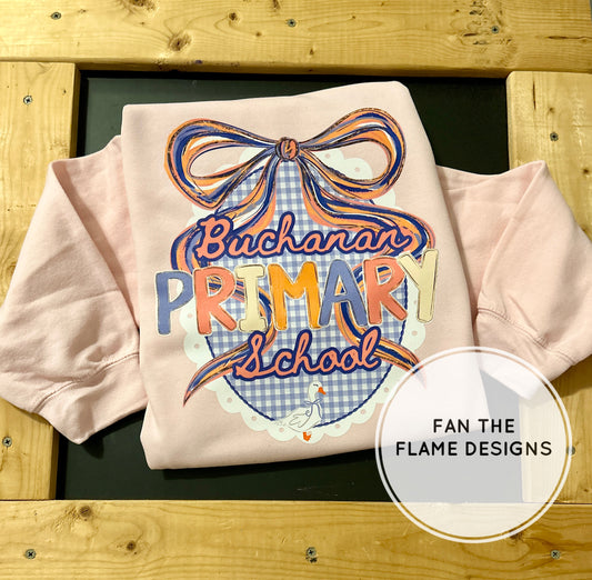 Buchanan Primary School Coquette Short/Long/Sweatshirt