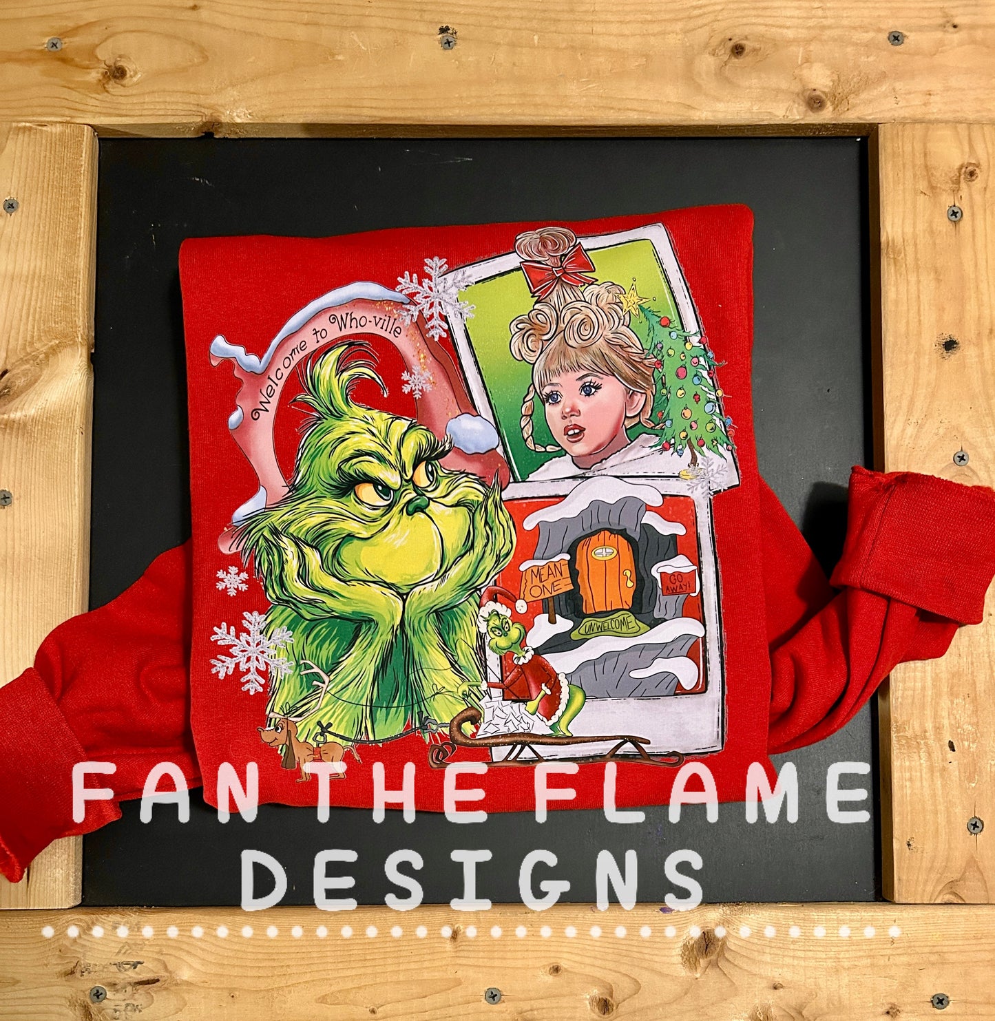 Green guy Polaroids Tee/Sweatshirt