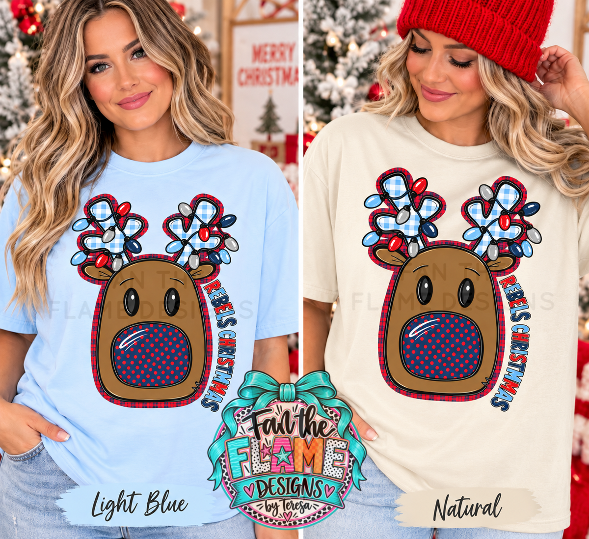 Rebels Christmas Reindeer