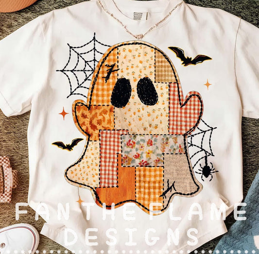 Patchwork Ghost Tee
