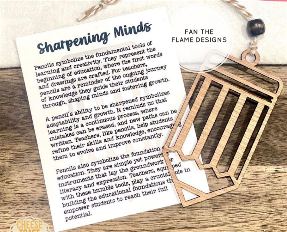 Sharpening Minds Teacher Gift