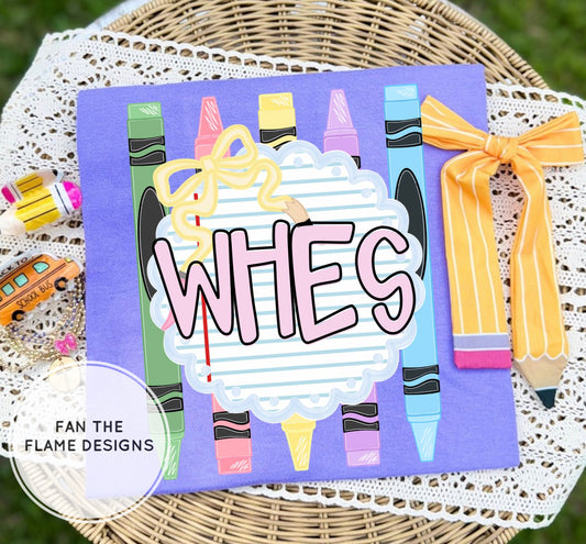 WHES Crayon Coquette