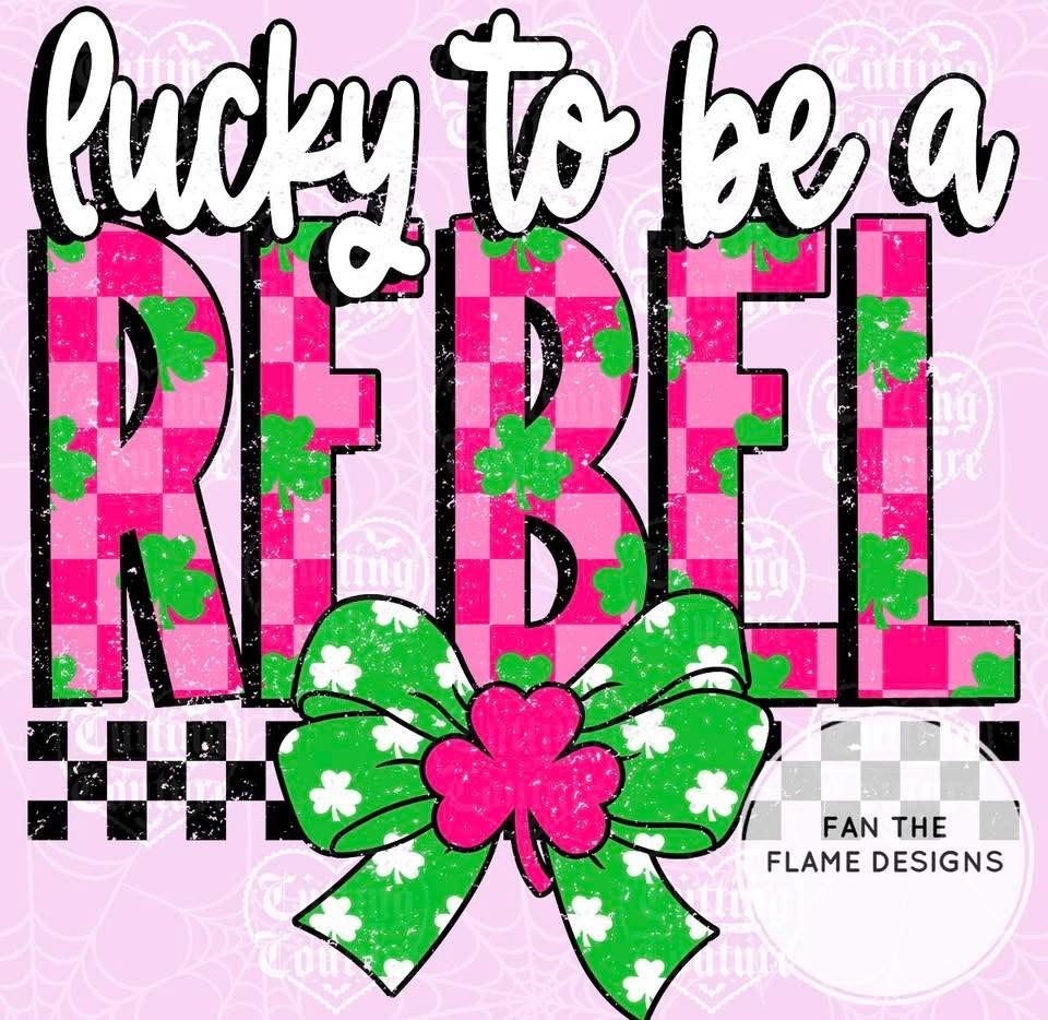 Lucky to be a Rebel Short/Long/Sweatshirt