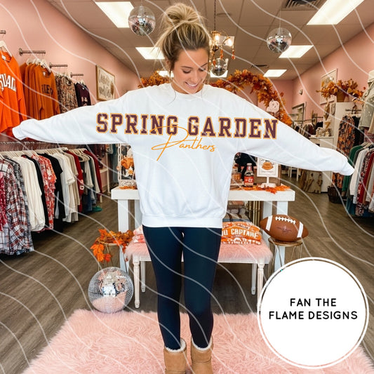 Jumbo Spring Garden Panthers Sweatshirt