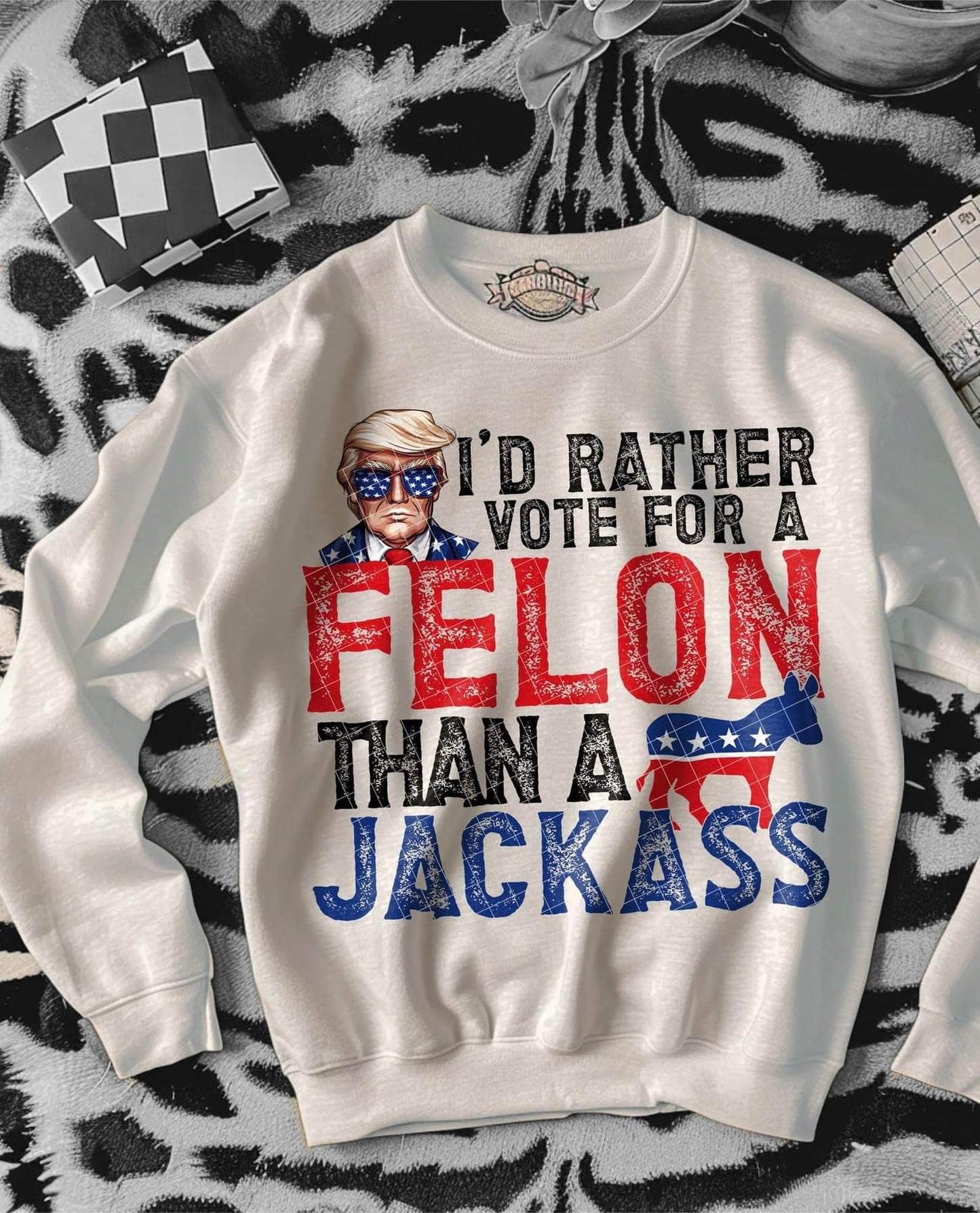 Felon or Jackbutt tee/sweatshirt