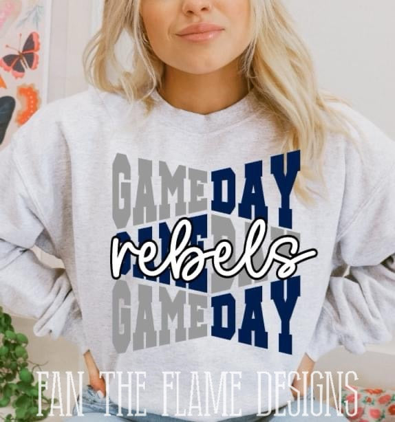 Rebels Gameday tee/sweatshirt