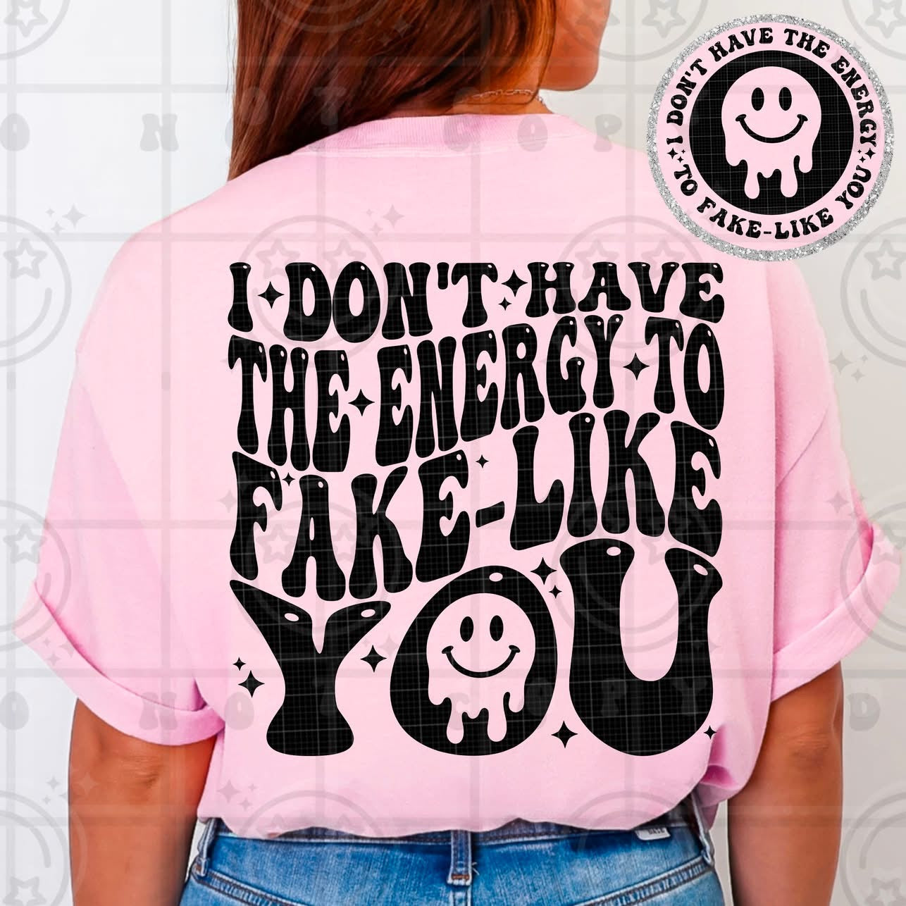 No Energy for Fake Likes Short/Long/Sweatshirt