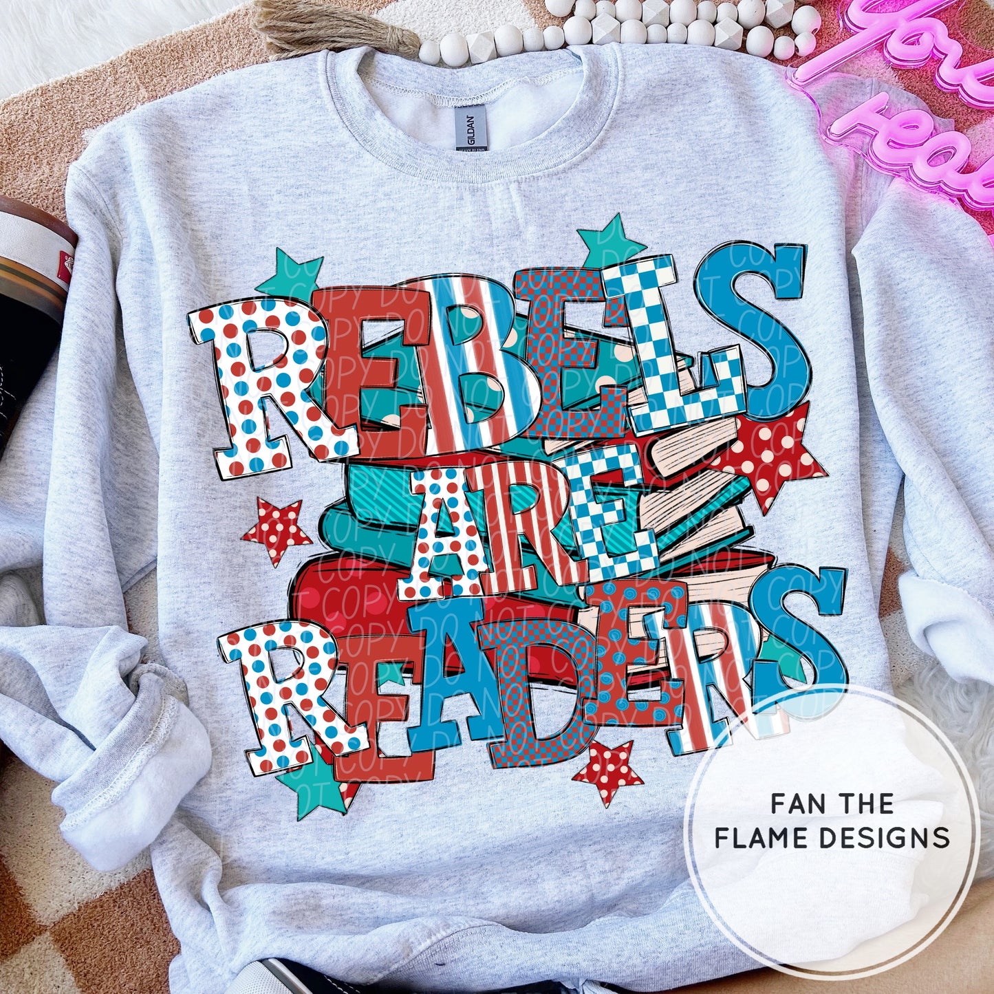 Rebels are Readers Short/Long/Sweatshirt