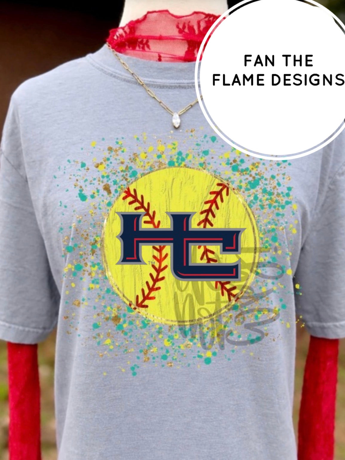 HC Splatter Softball Short/Long/Sweatshirt