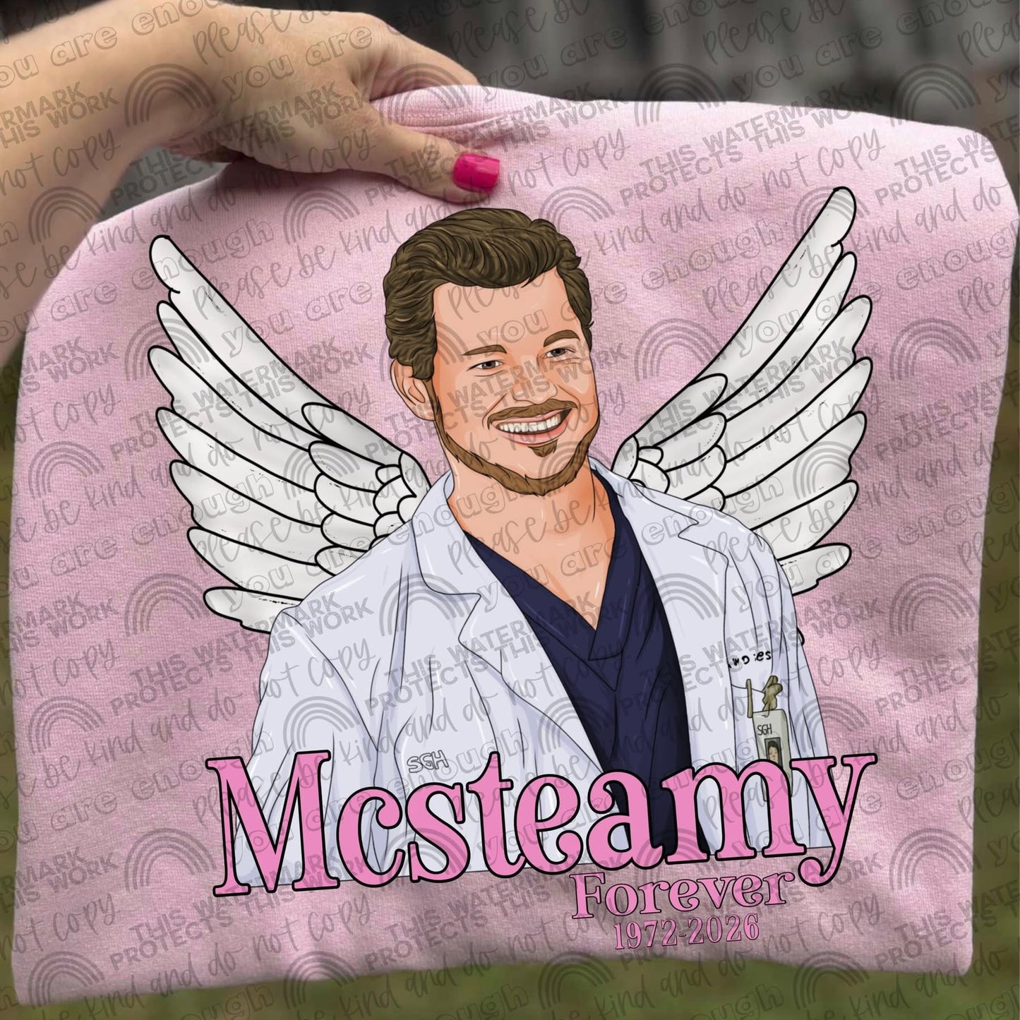 McSteamy Forever Short Sleeve Tee/Sweatshirt